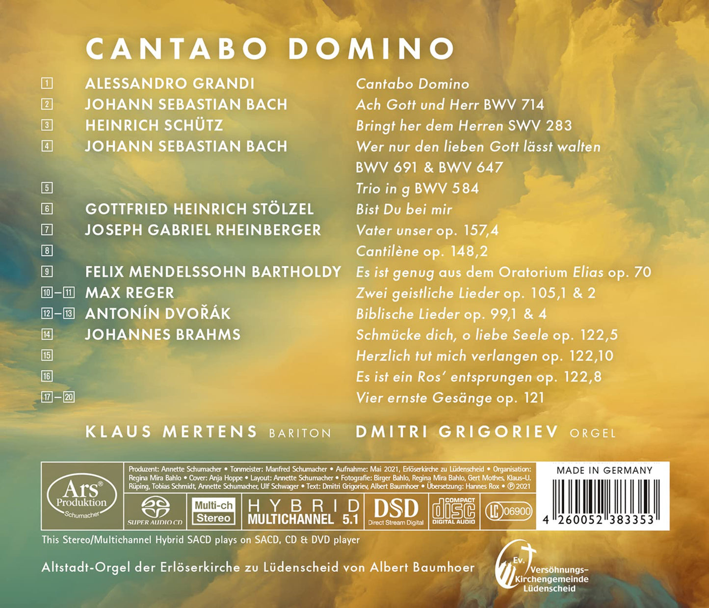 CANTABO DOMINO