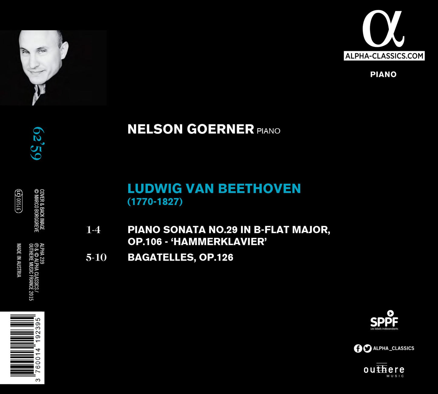 Beethoven: Piano Sonata No. 29 "Hammerklavier" & Bagatelles,