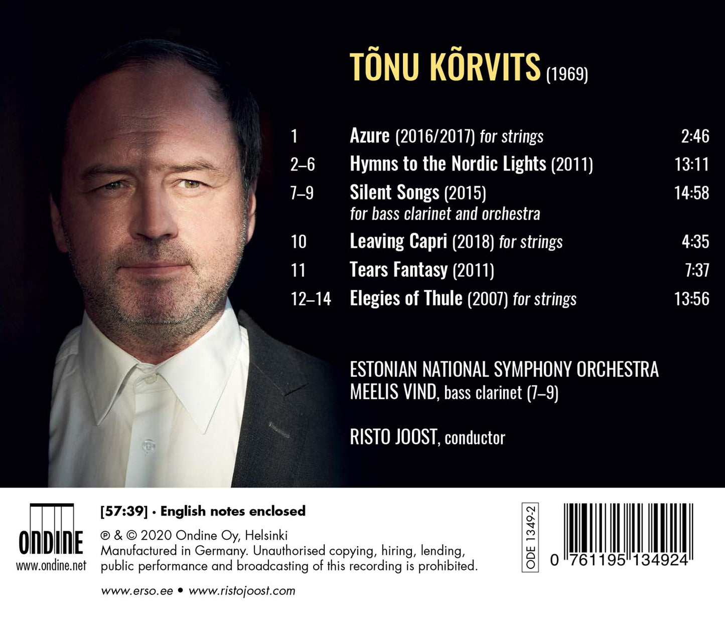 Kõrvits: Hymns to the Nordic Lights