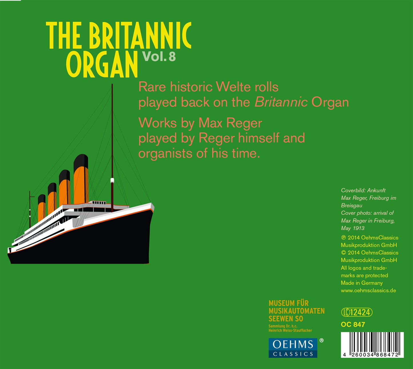 The Britannic Organ, Vol. 8