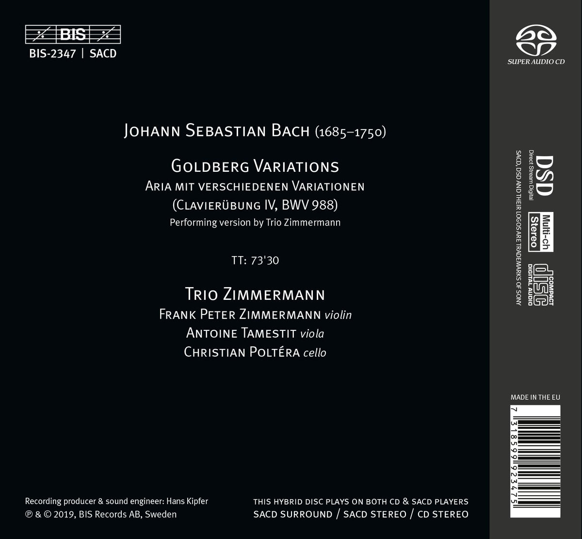 Bach: Goldberg Variations