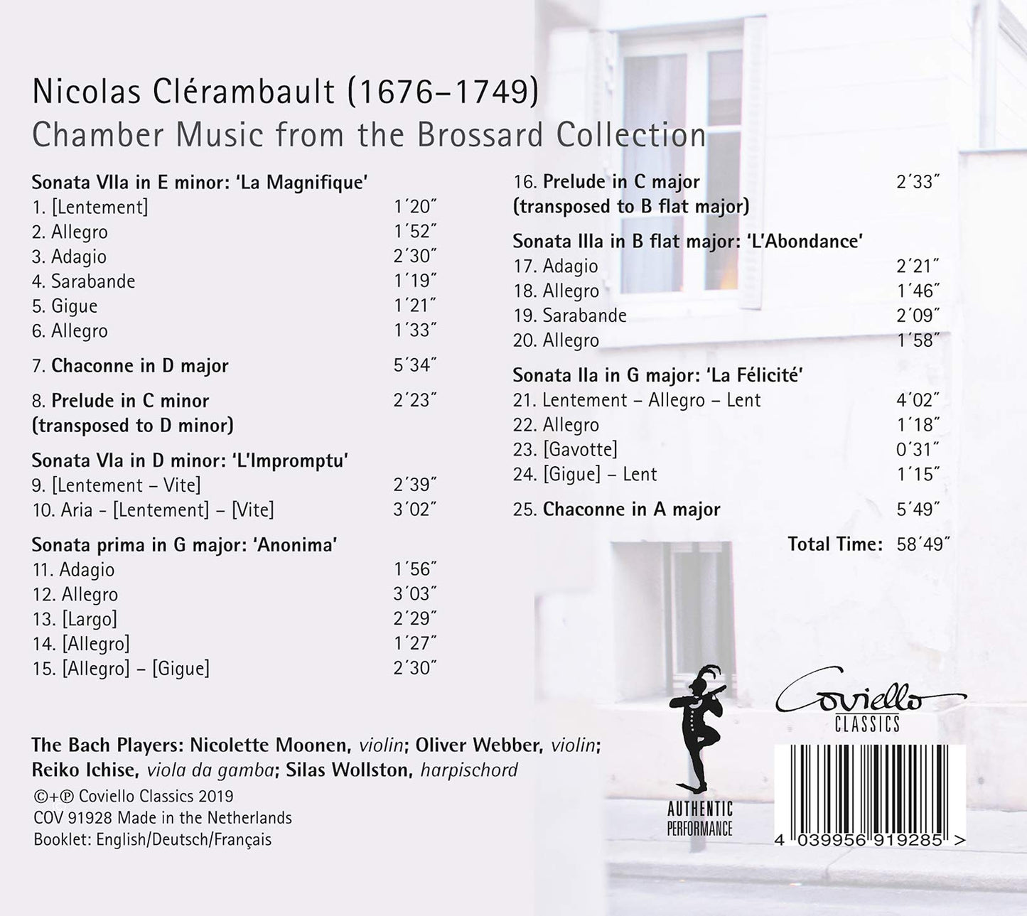 CHAMBER MUSIC BROSSARD