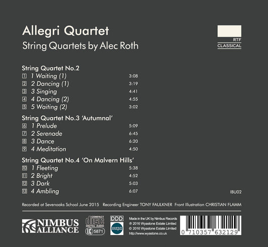 Roth: String Quartets