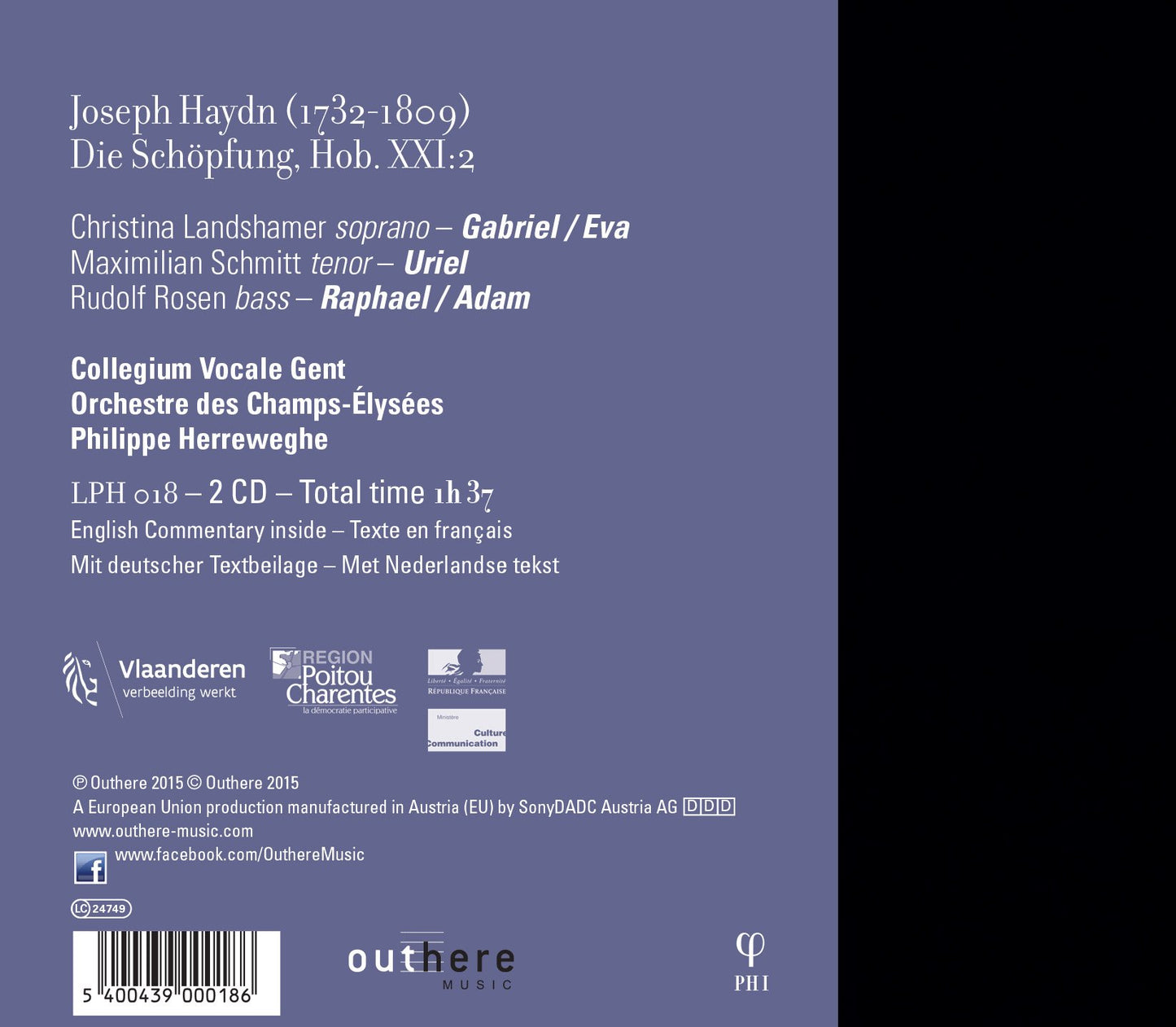 Haydn: Die Schöpfung, Hob. XXI:2