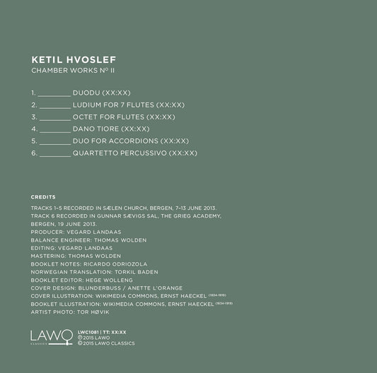 Hvoslef Chamber Works, Vol. 2