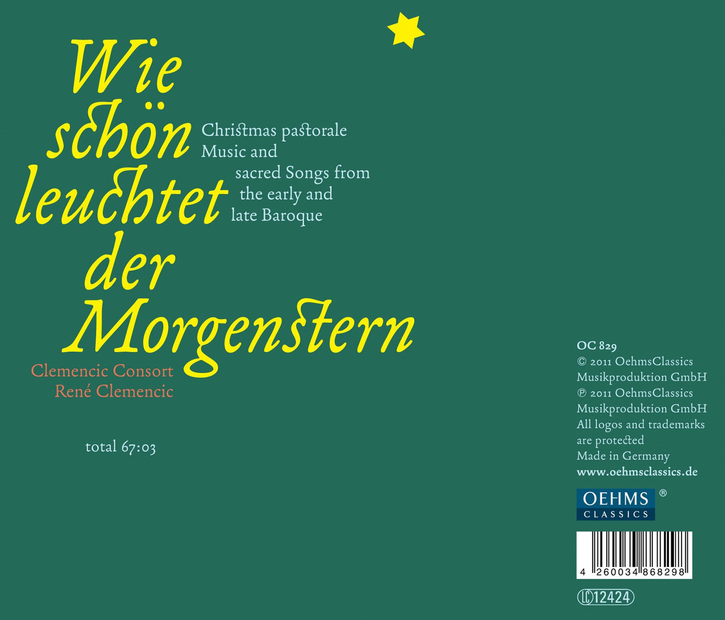 Wie schon leuchtet der Morgen stern