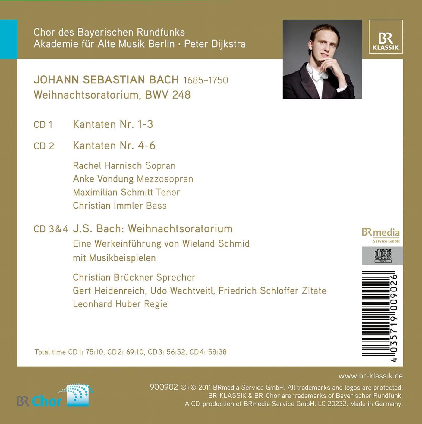 Bach: Weihnachtsoratorium (mit einer Werkeinführung)