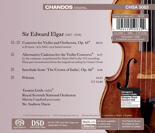 Elgar: Violin Concerto - Interlude from The Crown of India -