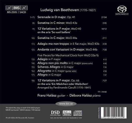 Beethoven: Works for Guitar and Piano