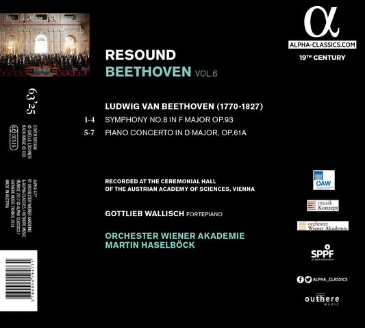 Beethoven: Symphony No. 8 - Piano Concerto, Op. 61a