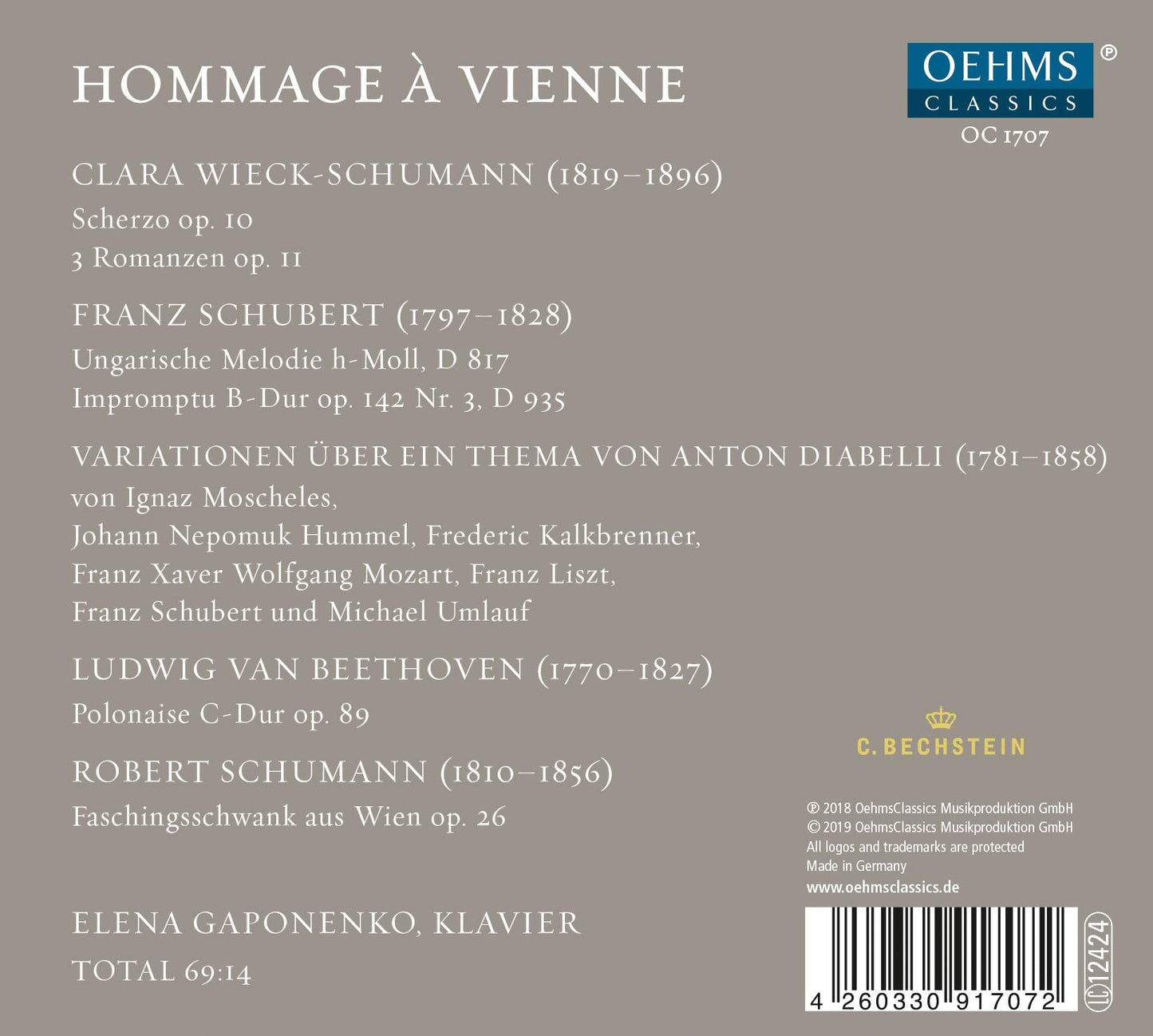 Hommage à Vienne