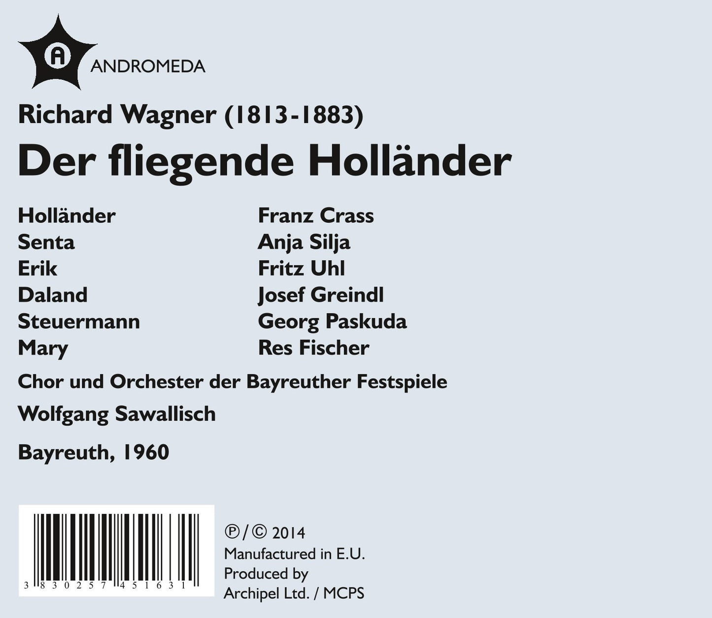 Wagner: Der fliegende Holländer