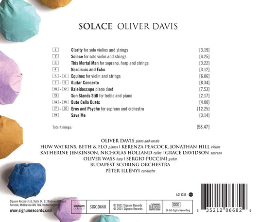 Oliver Davis: Solace