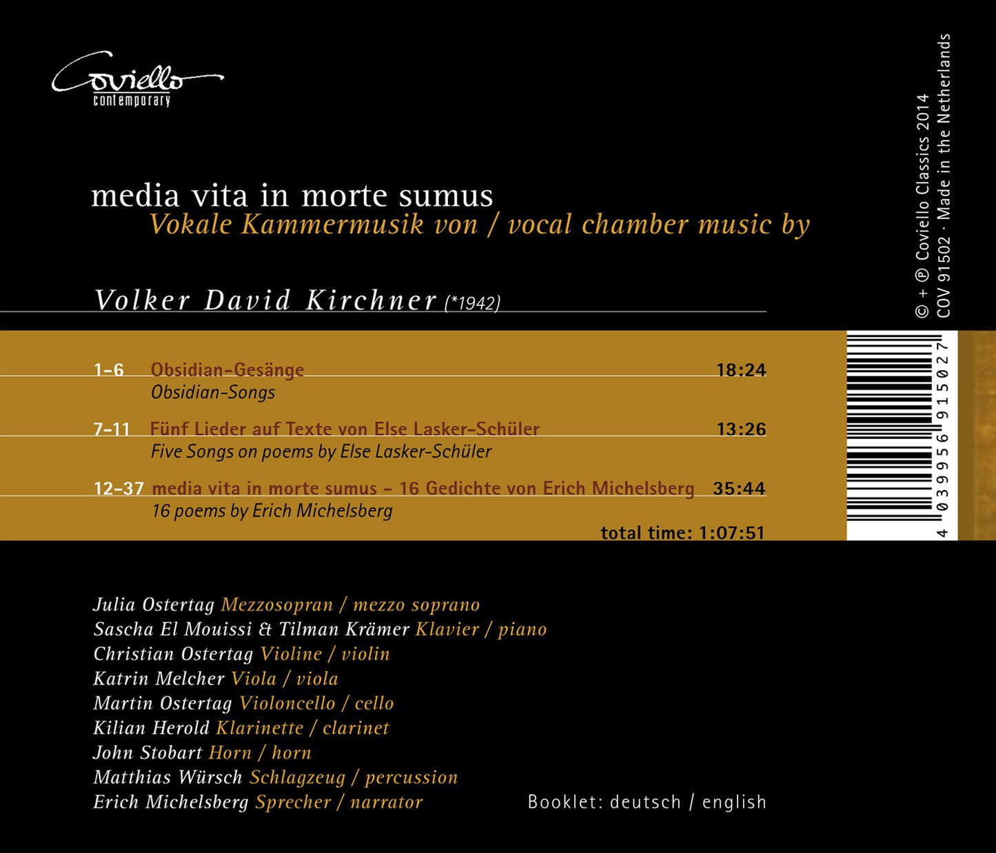 Kirchner: media vita in morte sumus