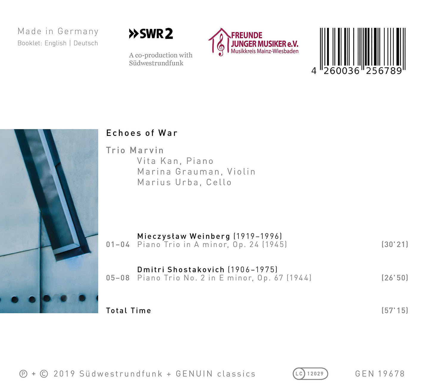 Weinberg - Shostakovich: Echoes of War