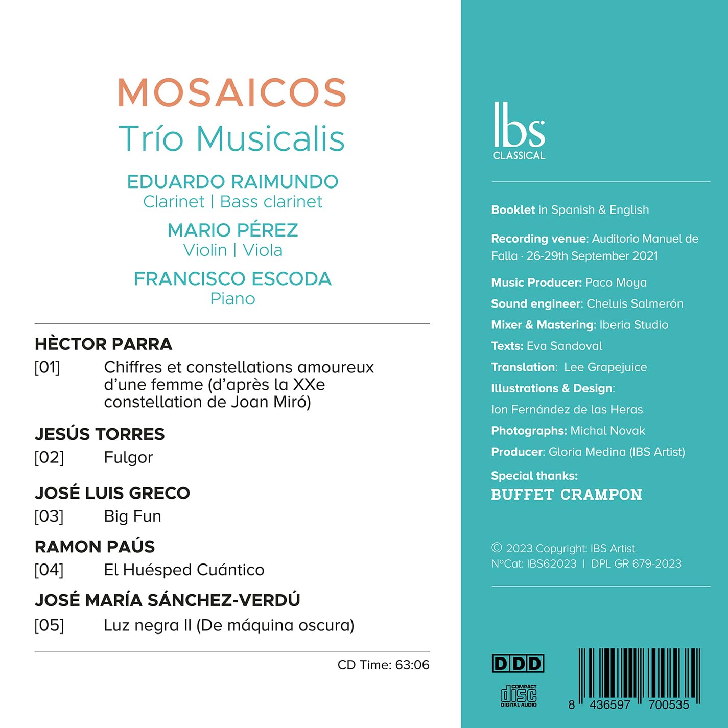 Greco, Parra, Paus, Sanchez-Verdu & Torres: Mosaicos