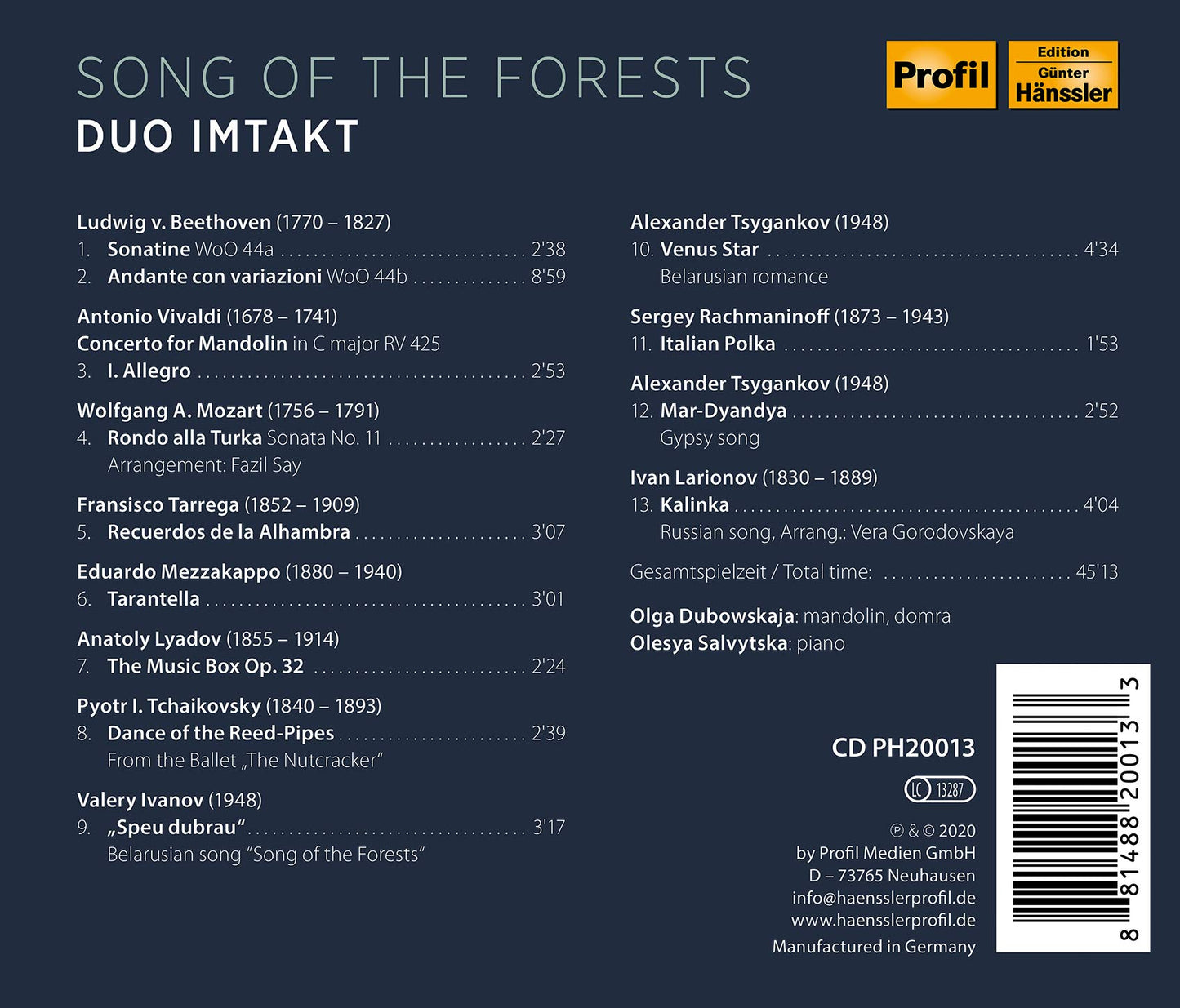 Song of the Forests