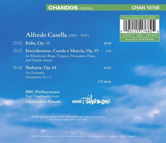 Casella: Orchestral Music, Vol. 3