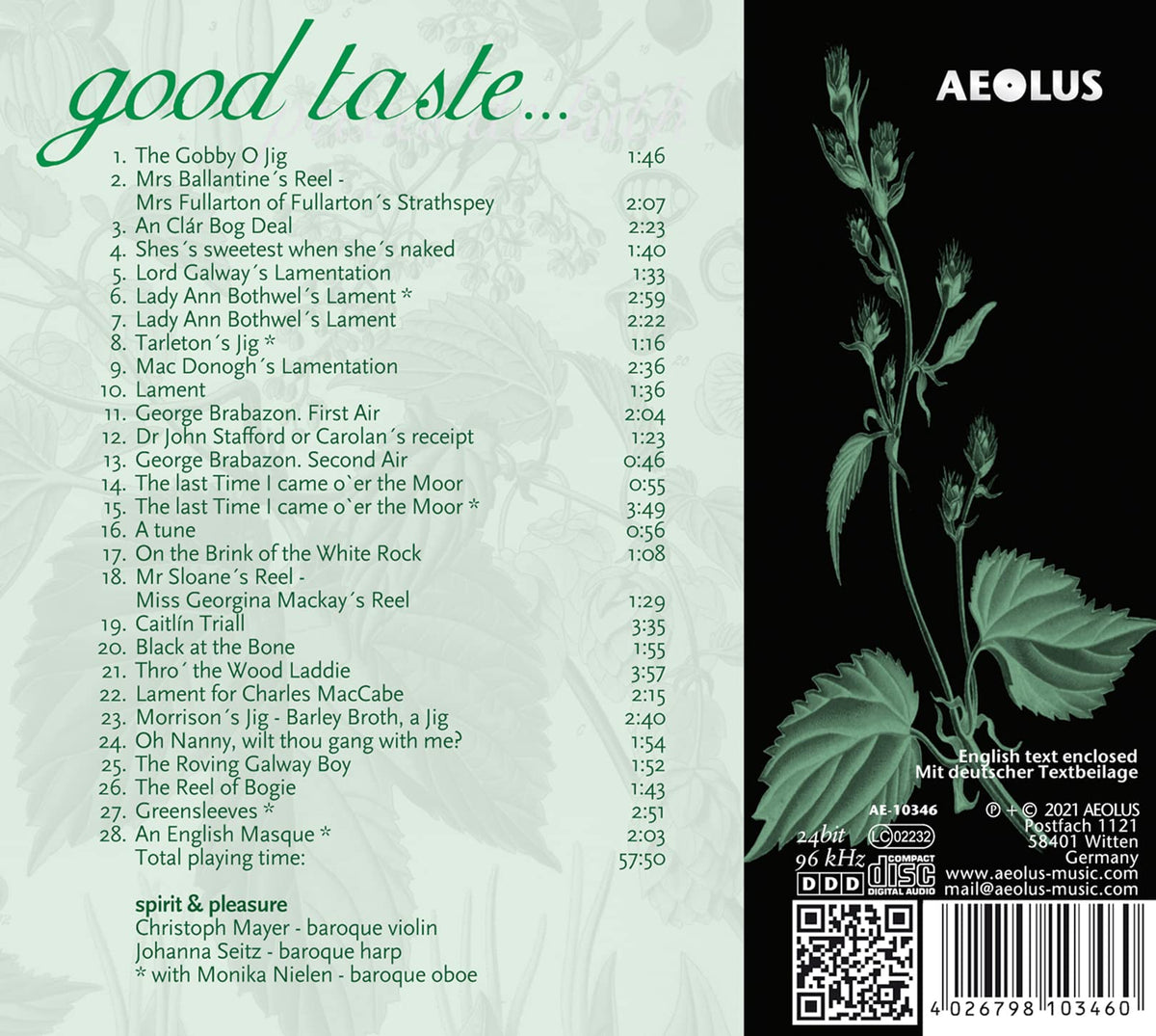GOOD TASTE