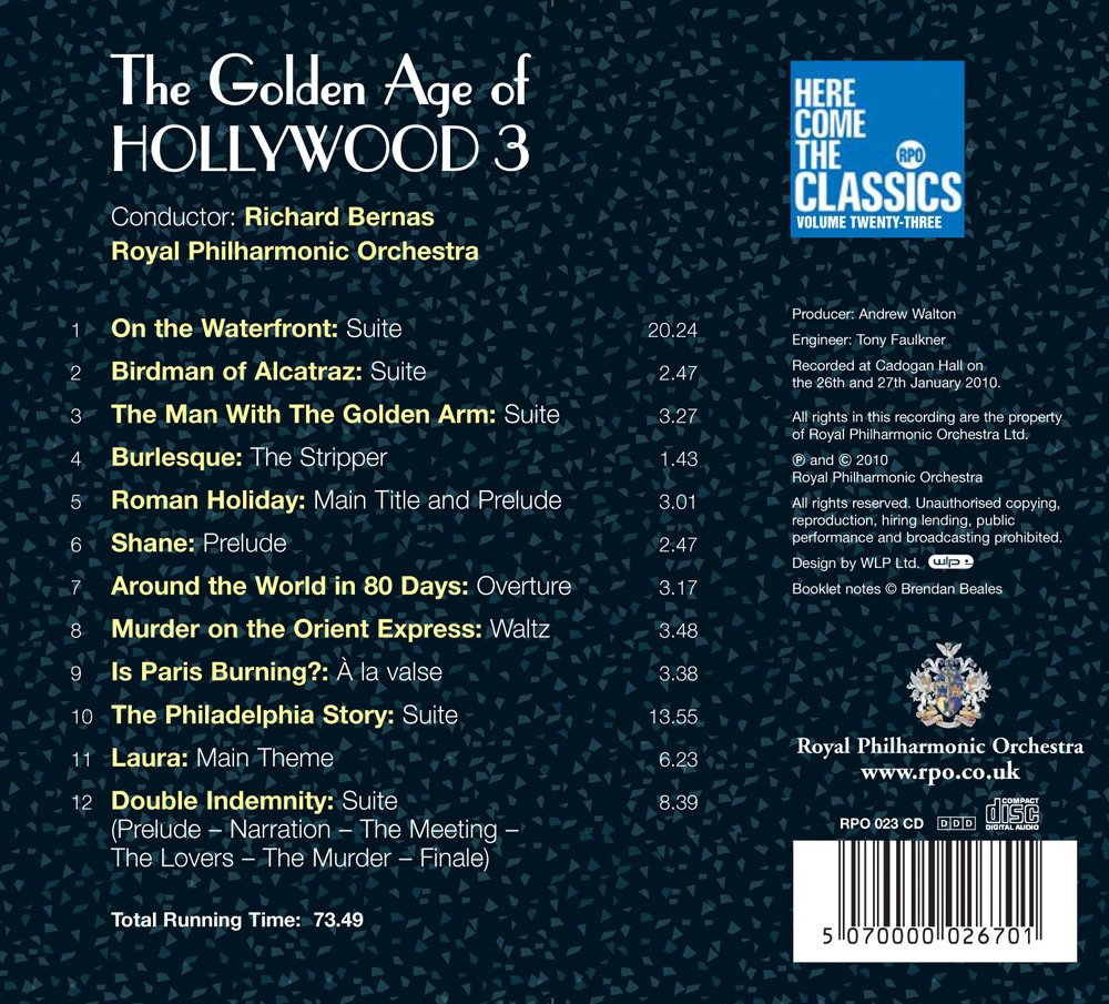 V 3: GOLDEN AGE OF HOLLYWOOD