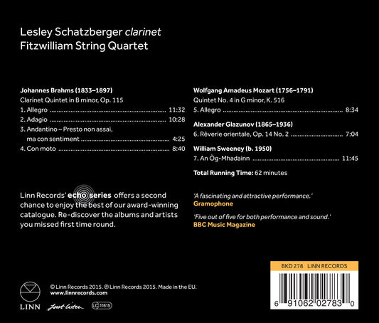 Brahms: Clarinet Quintet in B Minor, Op. 115
