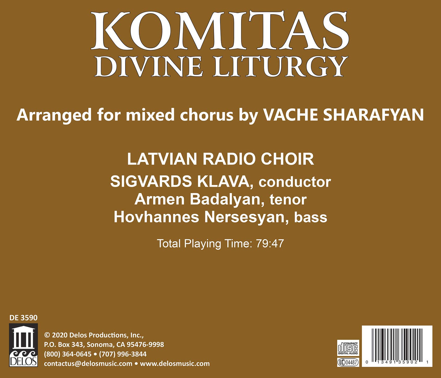 Komitas: Divine Liturgy