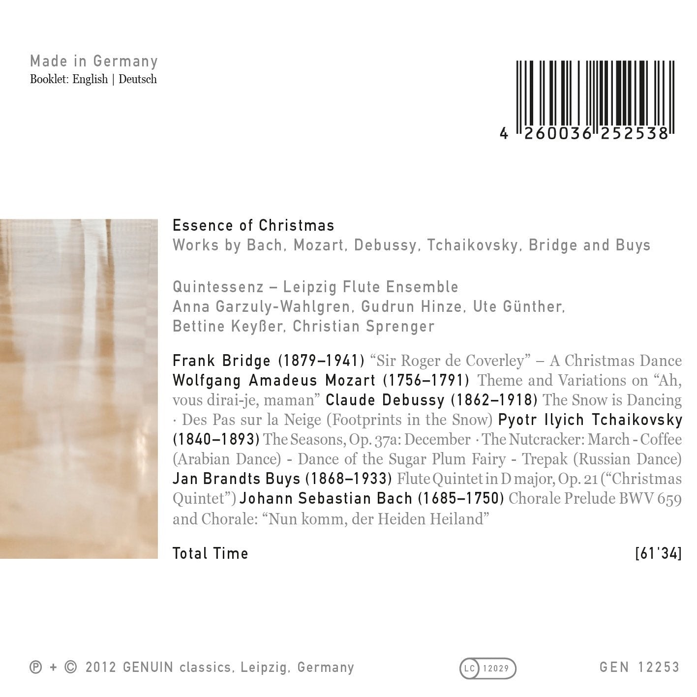 Bach & Kurtág: Works for Cello and Piano