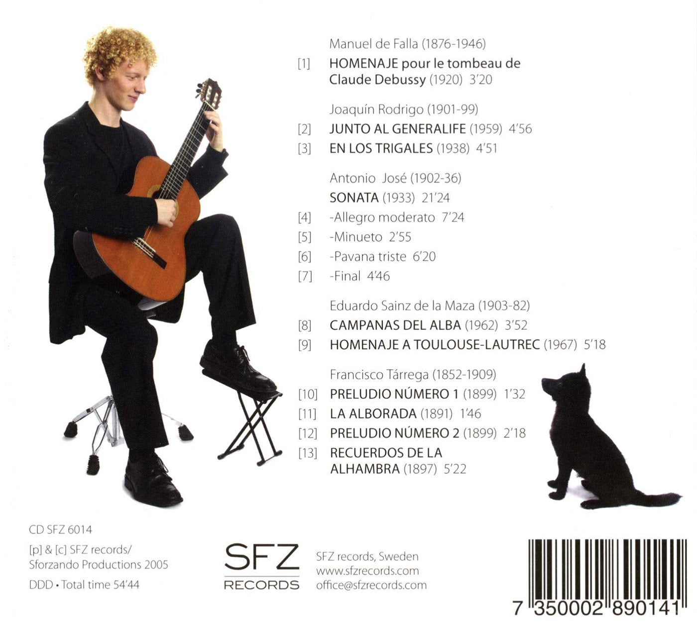 Johannes Moller Plays Spanish Music