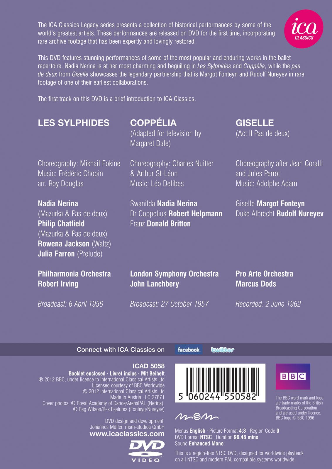 Chopin: Les Sylphides - Delibes: Coppelia