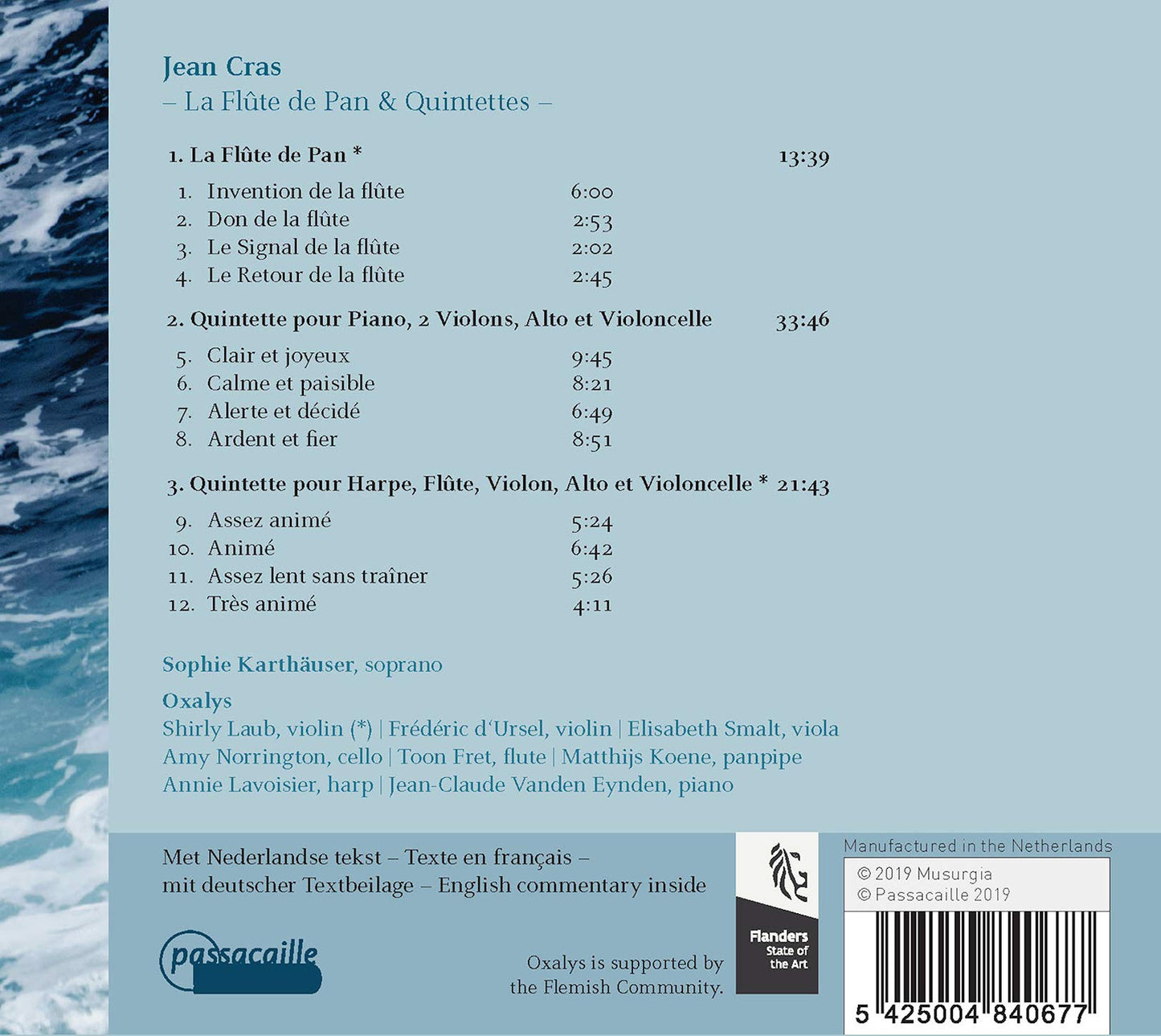 LA FLUTE DE PAN & QUINTETTES