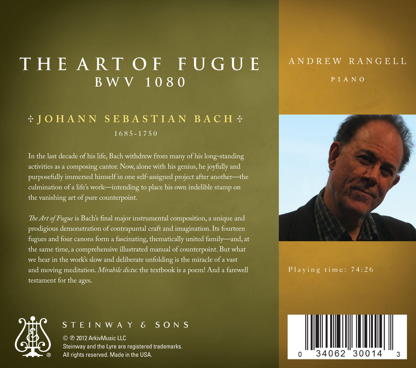 Bach: The Art of Fugue