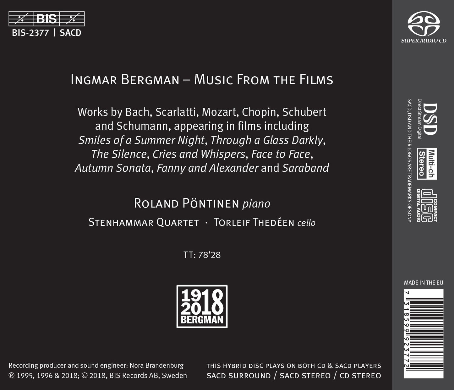Ingmar Bergman: Music from the Films