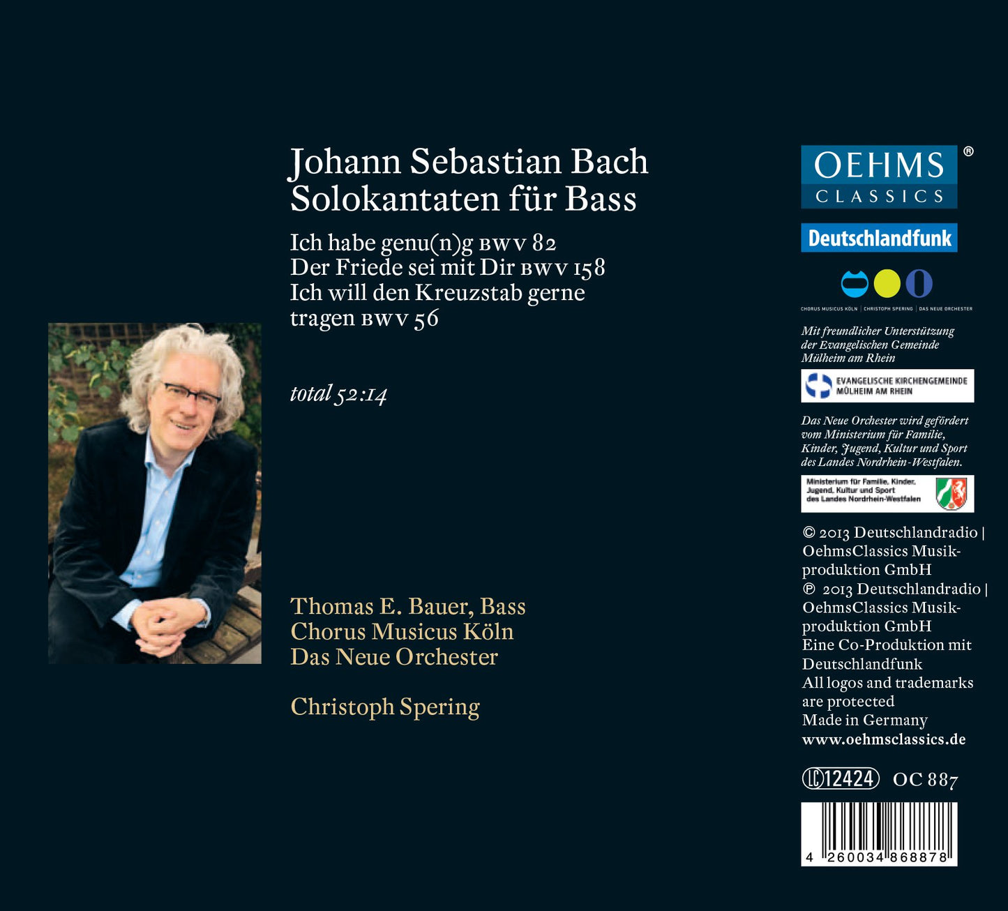 Bach: Solokantaten für Bass
