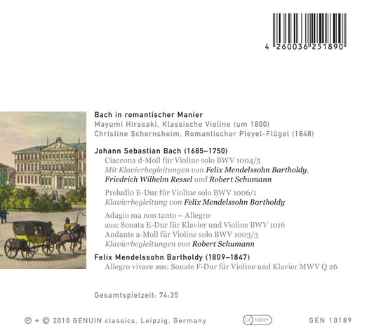 Bach in romantischer Manier