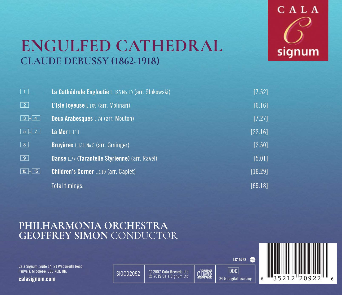Debussy: Engulfed Cathedral