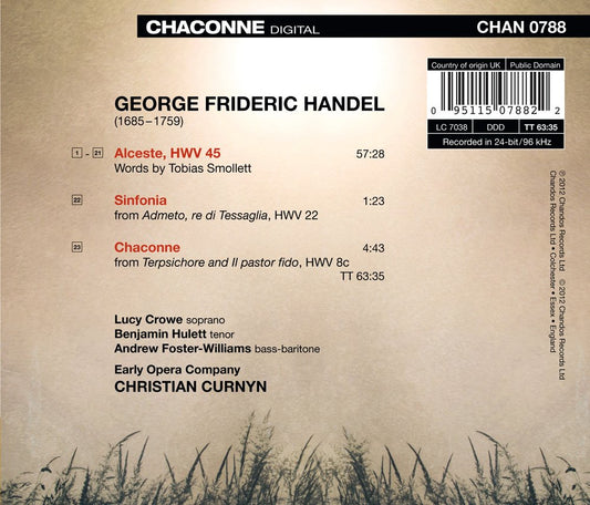 Handel: Alceste