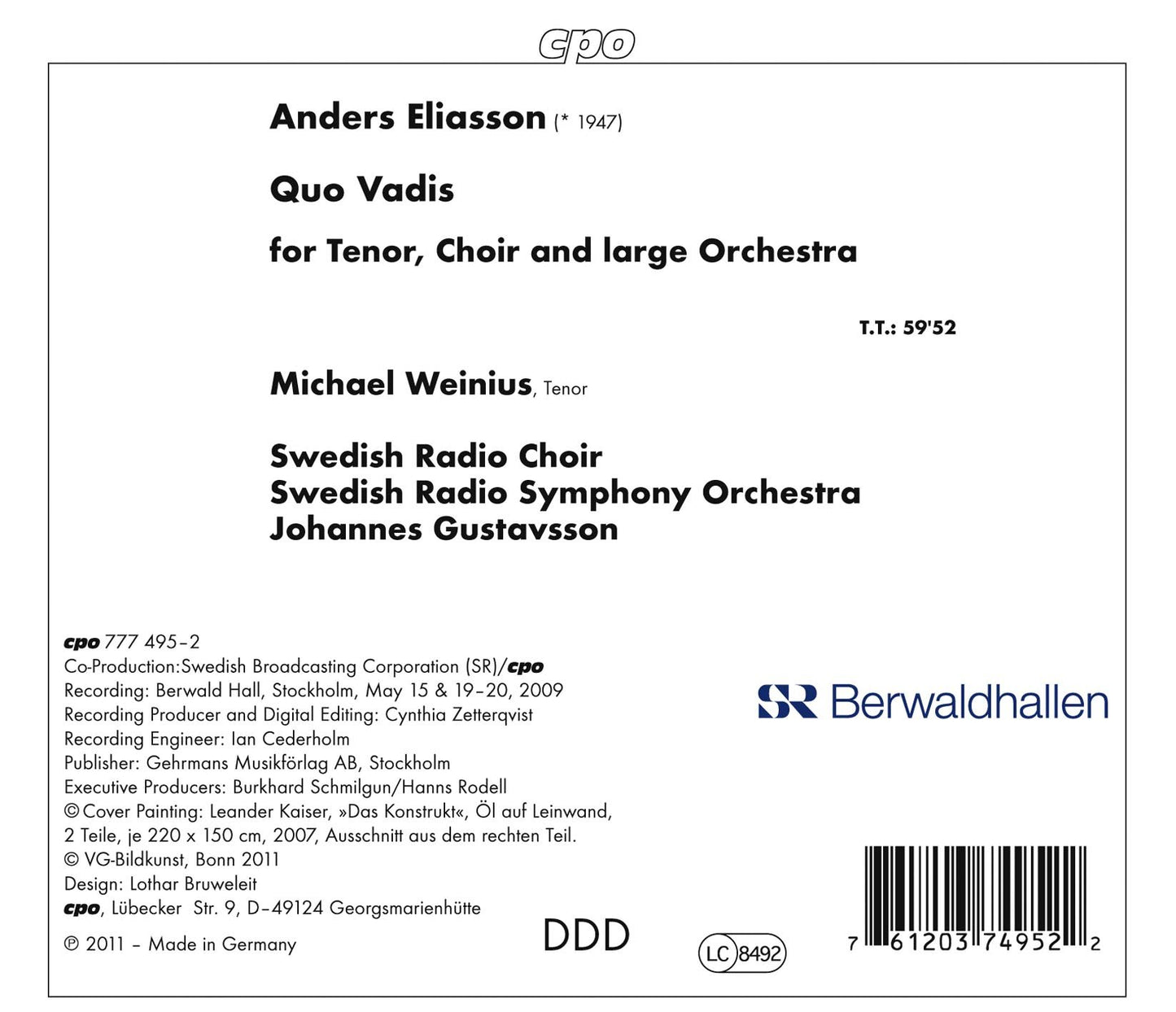 Eliasson: Quo Vadis