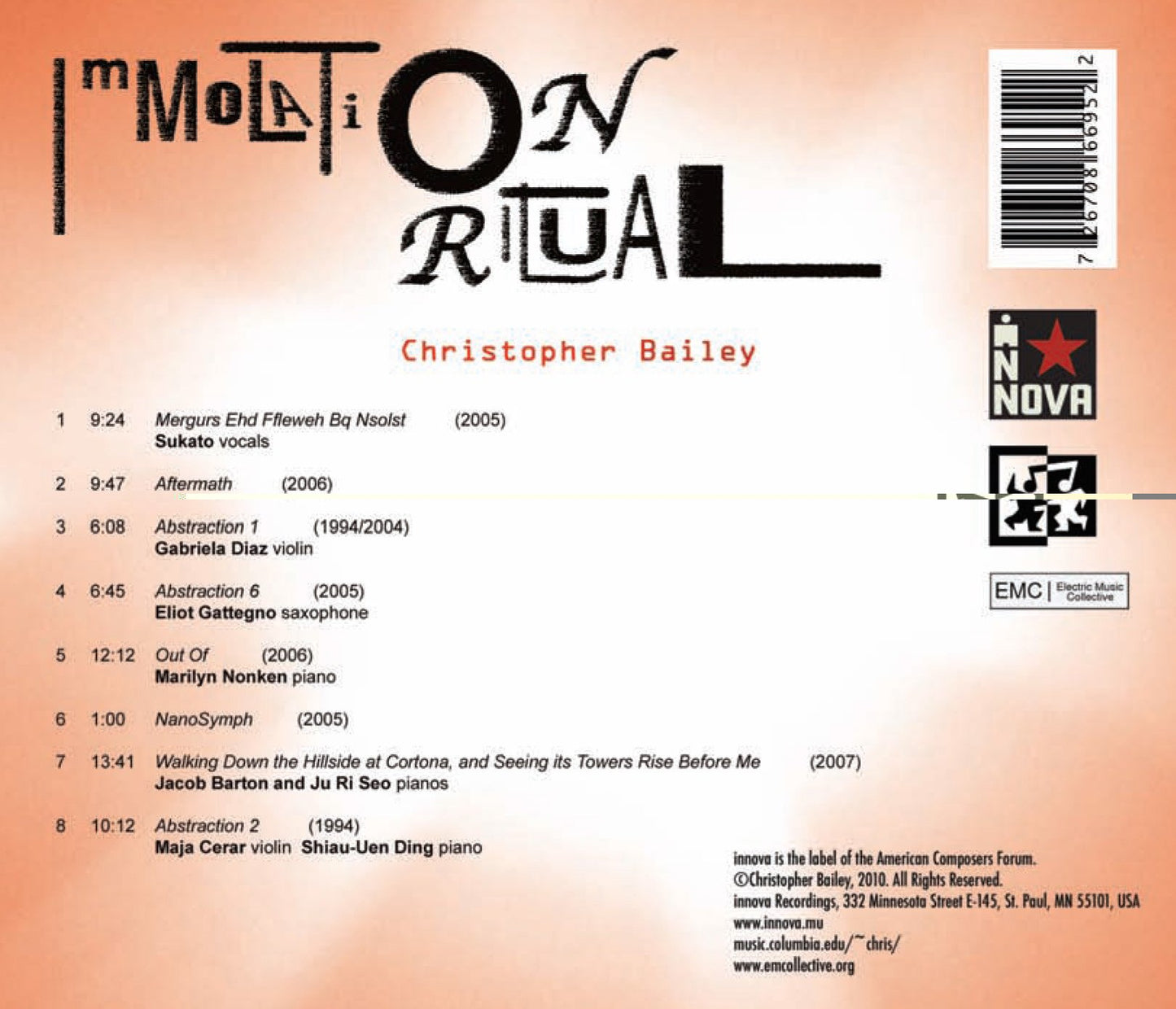 Bailey: Immolation Ritual