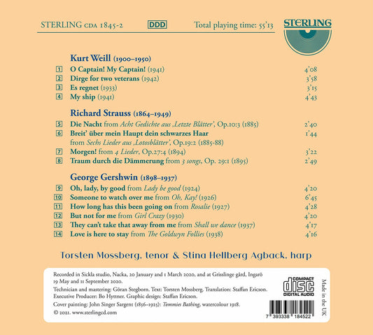 Songs to harp from the Old and New World