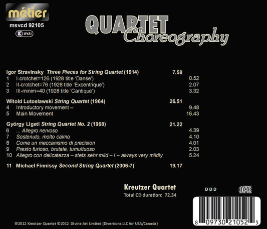 Quartet Choreography Soundtrack