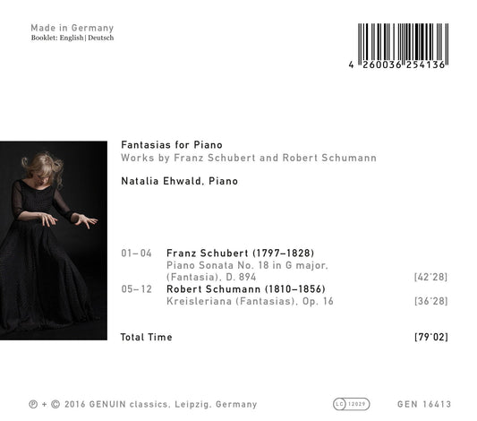 Schubert & Schumann: Fantasias for Piano