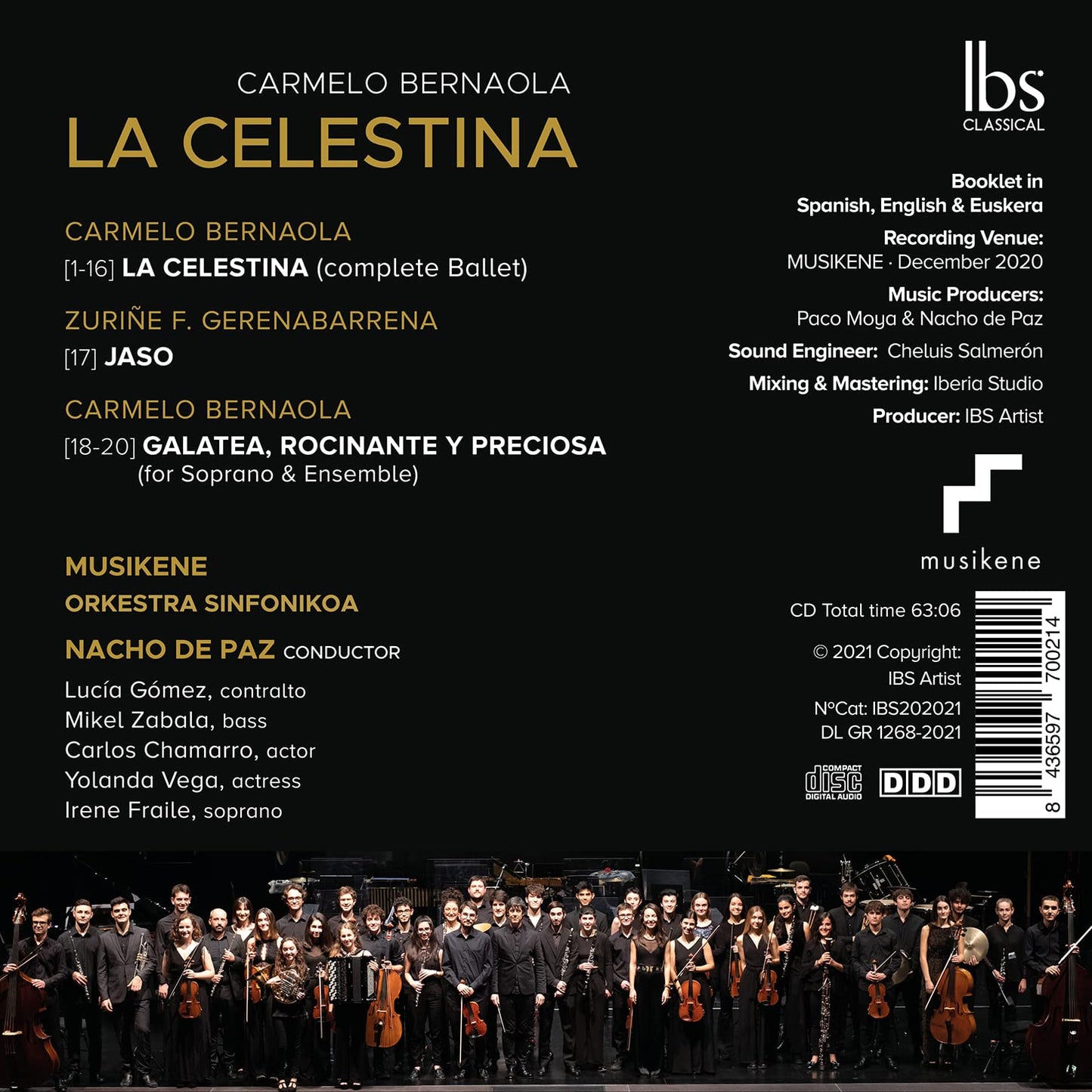 Bernaola: La Celestina (Complete Ballet)
