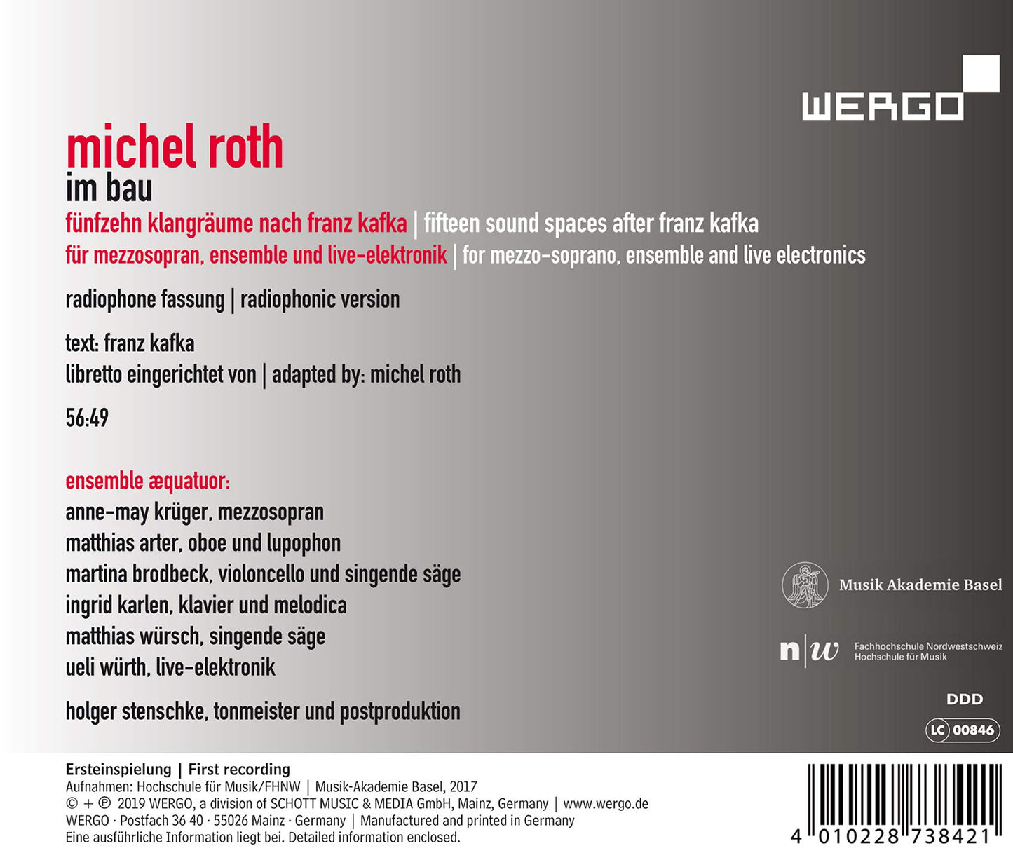 Michel Roth: Im Bau