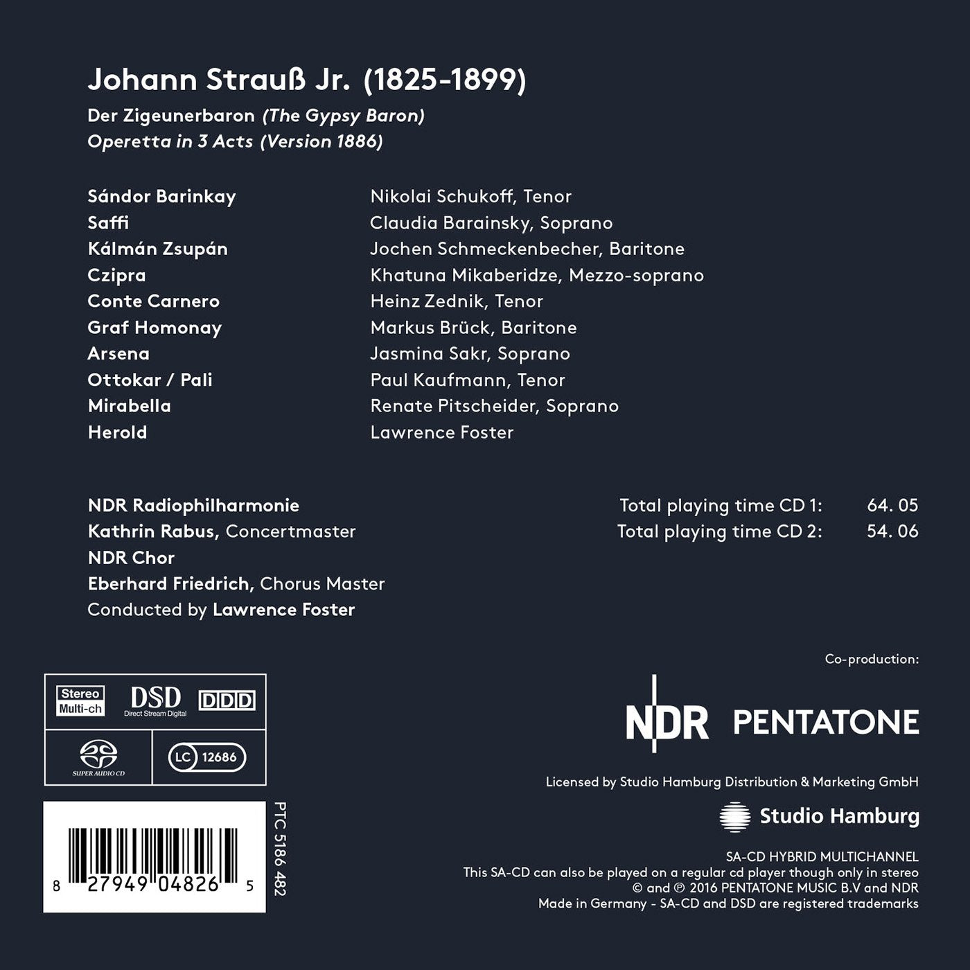 J. Strauss II: Der Zigeunerbaron (Live)