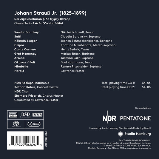 J. Strauss II: Der Zigeunerbaron (Live)