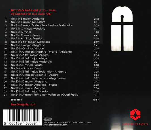 Paganini: 24 Caprices, Op. 1