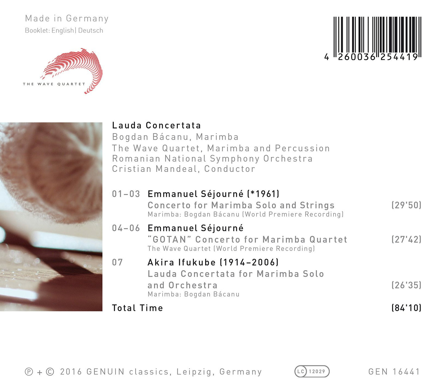 Lauda Concertata: Works by Séjourné & Ifukube