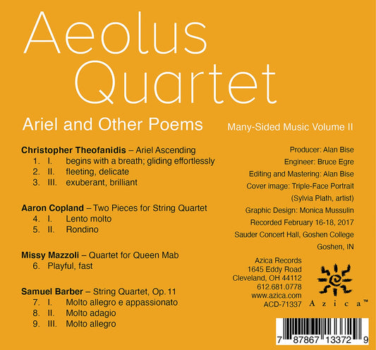 Many-Sided Music, Vol. 2: Ariel and Other Poems