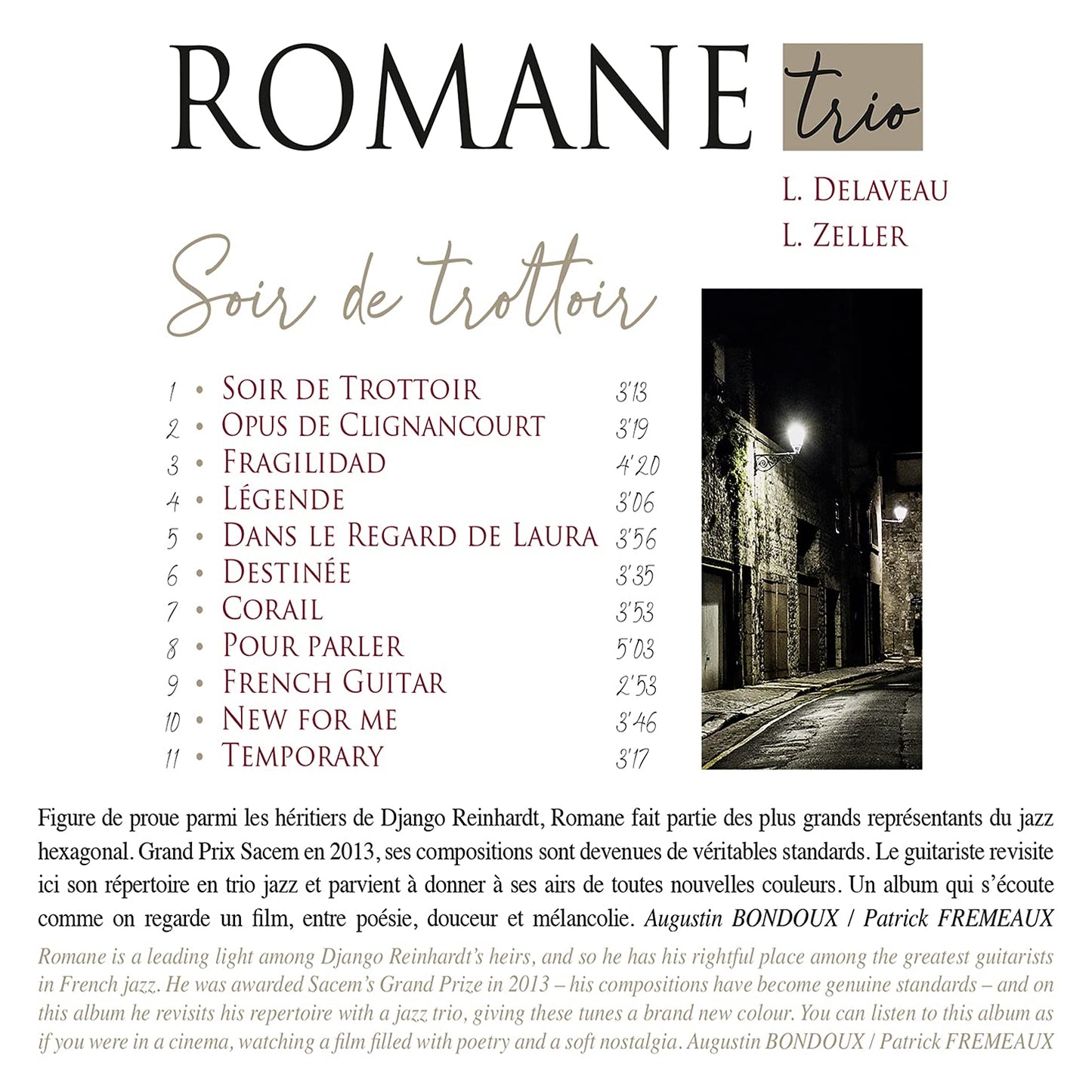 SOIR DE TROTTOIR