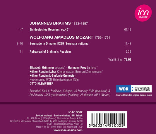 Brahms: Ein deutsches Requiem